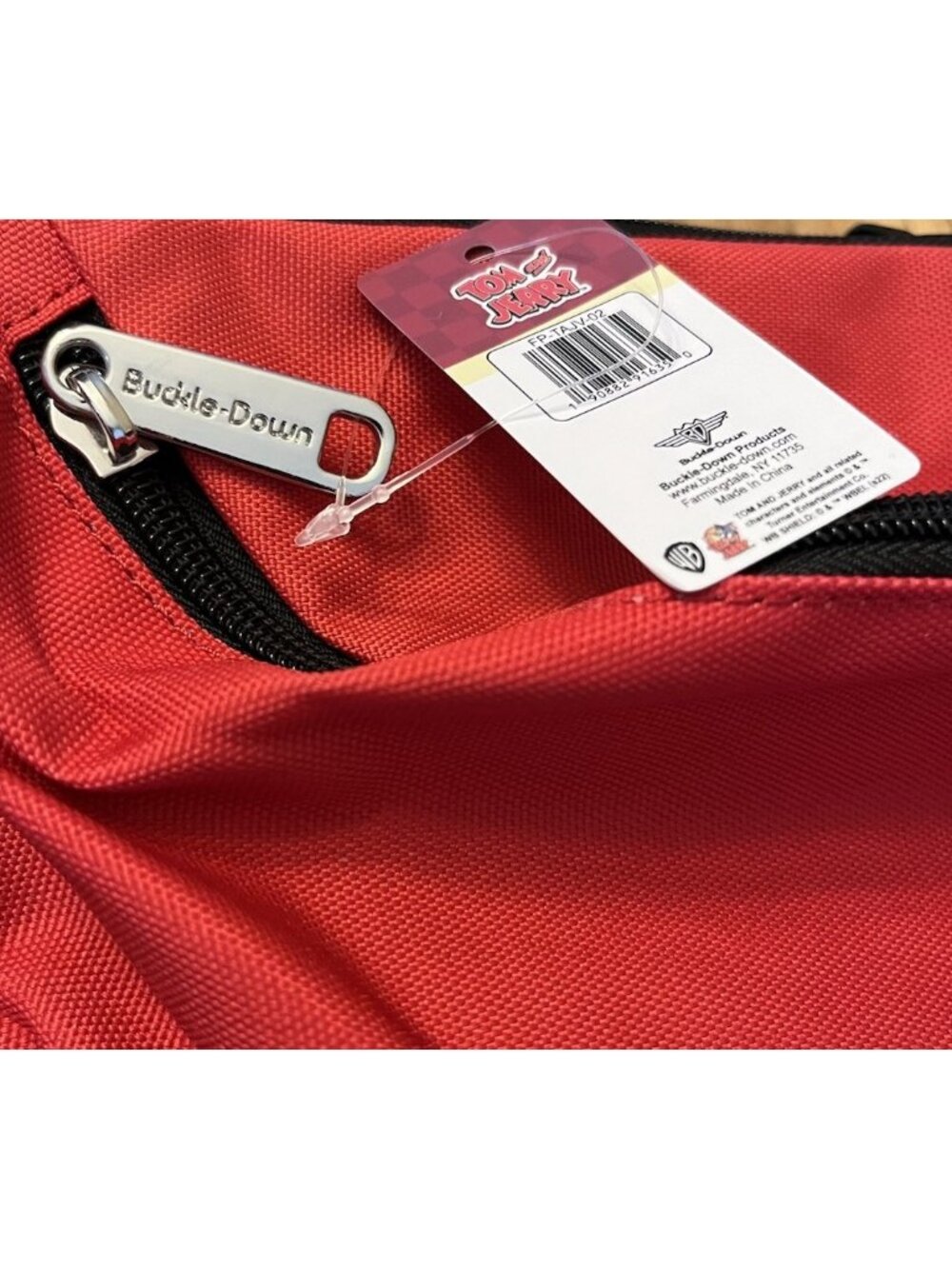 Tom and Jerry Red Fannypack Belt Bag Buckle Down NWT - Picture 6 of 6